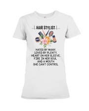 Hair Stylists T-Shirt Premium Fit Ladies Tee tile