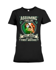 Happy St Patricks Day DD021801MA Premium Fit Ladies Tee tile