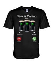 Happy St Patricks Day HN022511MA V-Neck T-Shirt tile