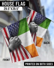 Happy St Patricks Day DD012906NA 29.5"x39.5" House Flag aos-house-flag-29-5-x-39-5-ghosted-lifestyle-04