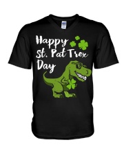 Happy St Patricks Day DD012705MA V-Neck T-Shirt tile
