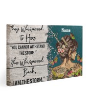 I am the Storm Gallery Wrapped Canvas Prints tile