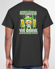 Happy St Patricks Day DD020103DH Classic T-Shirt garment-tshirt-unisex-back-04
