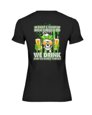 Happy St Patricks Day DD020103DH Premium Fit Ladies Tee tile