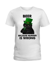 Happy St Patricks Day DD022409MA Ladies T-Shirt tile