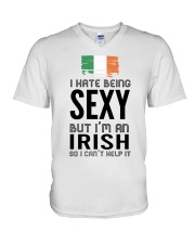 Happy St Patricks Day DD022102MA V-Neck T-Shirt tile