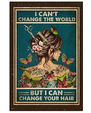 I can't change the world but ican change your hair Vertical Poster tile