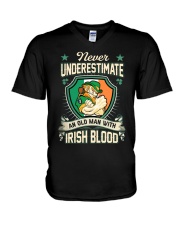 Happy St Patricks Day DD020804MA V-Neck T-Shirt tile