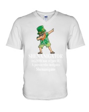 Happy St Patricks Day DD012628MA V-Neck T-Shirt tile