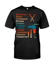 Hair Stylist T-Shirt Classic T-Shirt front