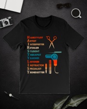 Hair Stylist T-Shirt Classic T-Shirt lifestyle-mens-crewneck-front-16