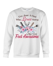 Hair stylist T-shirt Crewneck Sweatshirt tile