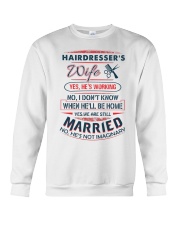 Hairdresser T-shirt Crewneck Sweatshirt tile