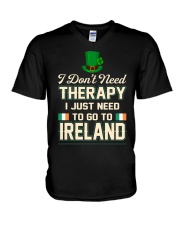 Happy St Patricks Day DD020501MA V-Neck T-Shirt tile