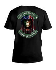 Happy St Patricks Day DD012911DH V-Neck T-Shirt tile