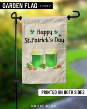 Happy St Patricks Day HN022401MA03 11.5"x17.5" Garden Flag aos-garden-flag-11-5-x-17-5-lifestyle-front-08