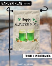 Happy St Patricks Day HN022401MA03 11.5"x17.5" Garden Flag aos-garden-flag-11-5-x-17-5-lifestyle-front-14