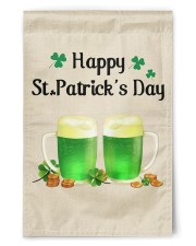 Happy St Patricks Day HN022401MA03 11.5"x17.5" Garden Flag front