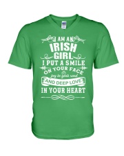 Happy St Patricks Day DD022109MA V-Neck T-Shirt tile