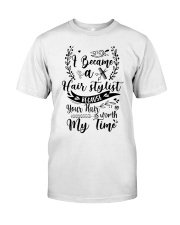 HairStylist T-shirt Premium Fit Mens Tee tile
