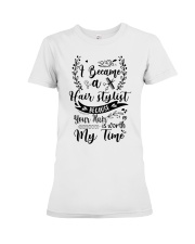 HairStylist T-shirt Premium Fit Ladies Tee tile