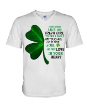 Happy St Patricks Day DD022106MA V-Neck T-Shirt tile