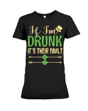 Happy St Patricks Day HN022514MA Premium Fit Ladies Tee tile