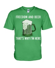 Happy St Patricks Day HN030101DH01 V-Neck T-Shirt tile