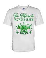 Happy St Patricks Day DD030103DH V-Neck T-Shirt tile