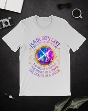 Hair Stylist the soul of an Angel Classic T-Shirt lifestyle-mens-crewneck-front-16