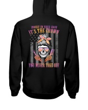 The Hair is a crown Hooded Sweatshirt tile