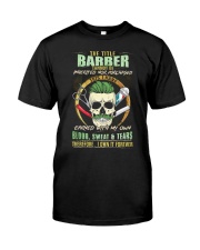 Barber T-Shirt Classic T-Shirt front