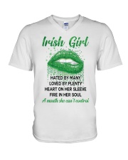 Happy St Patricks Day DD013005MA V-Neck T-Shirt tile