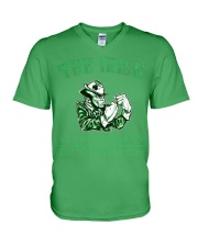 Happy St Patricks Day DD022611DH V-Neck T-Shirt tile