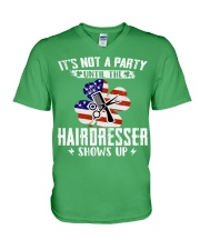 Happy St Patricks Day DD030305MA V-Neck T-Shirt tile