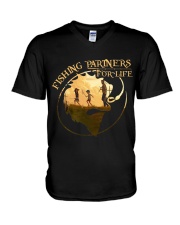 FISHING PARTNERS FOR LIFE V-Neck T-Shirt thumbnail