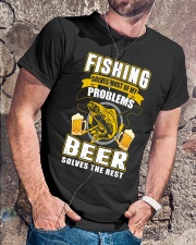 FISHING - BEER Classic T-Shirt lifestyle-mens-crewneck-front-4