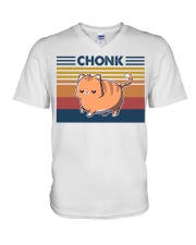 Chonk Cat V-Neck T-Shirt tile