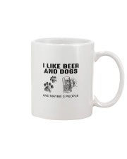 I Like Beer And Dogs Mug tile