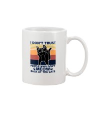 I Don't Trust People Who Don't Meow Back Mug tile