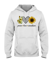 Peace Love Sunshine Hooded Sweatshirt tile