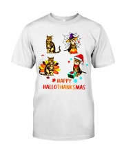 Happy Hallothanksmas Premium Fit Mens Tee tile