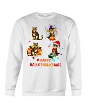 Happy Hallothanksmas Crewneck Sweatshirt tile