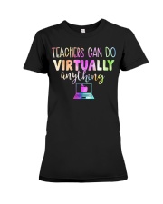 Teachers Can Do Anything Premium Fit Ladies Tee tile