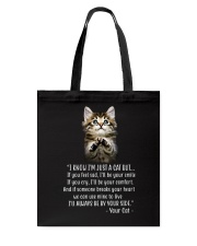 I Know I'm Just A Cat Tote Bag tile