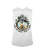 Save The Earth Raise A Hippie Sleeveless Tee tile