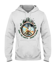 Save The Earth Raise A Hippie Hooded Sweatshirt tile