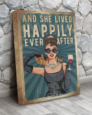 And She Lived Happily Ever After Style 1 16x20 Gallery Wrapped Canvas Prints aos-canvas-pgw-16x20-lifestyle-front-13