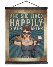 And She Lived Happily Ever After Style 1 Hanging Canvas tile