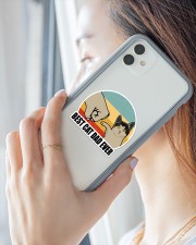 Best Cat Dad Ever Sticker Sticker - Single (Vertical) aos-sticker-single-vertical-lifestyle-front-29